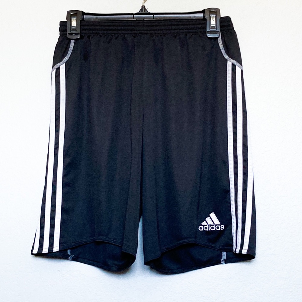Black Adidas basketball shorts